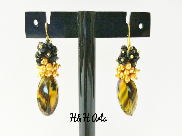 Handmade Cluster Earring