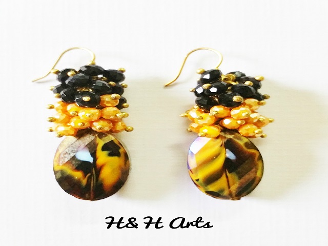 Handmade Cluster Earring