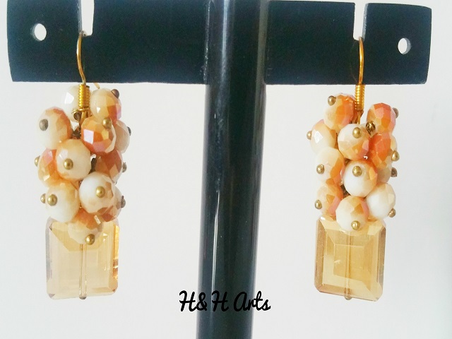 Handmade Cluster Earring