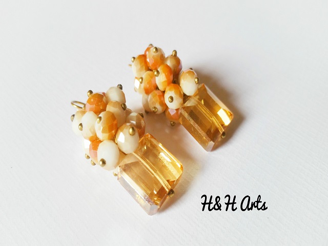 Handmade Cluster Earring