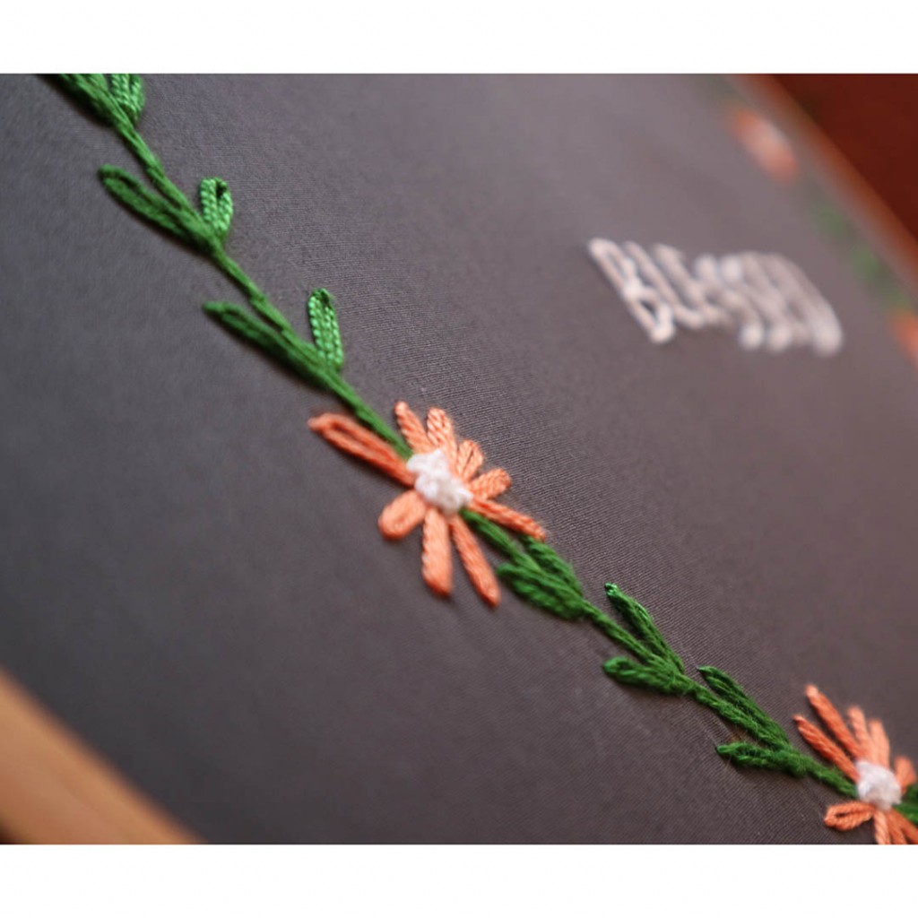 Blessed -  Hoop Embroidery IMG # 1