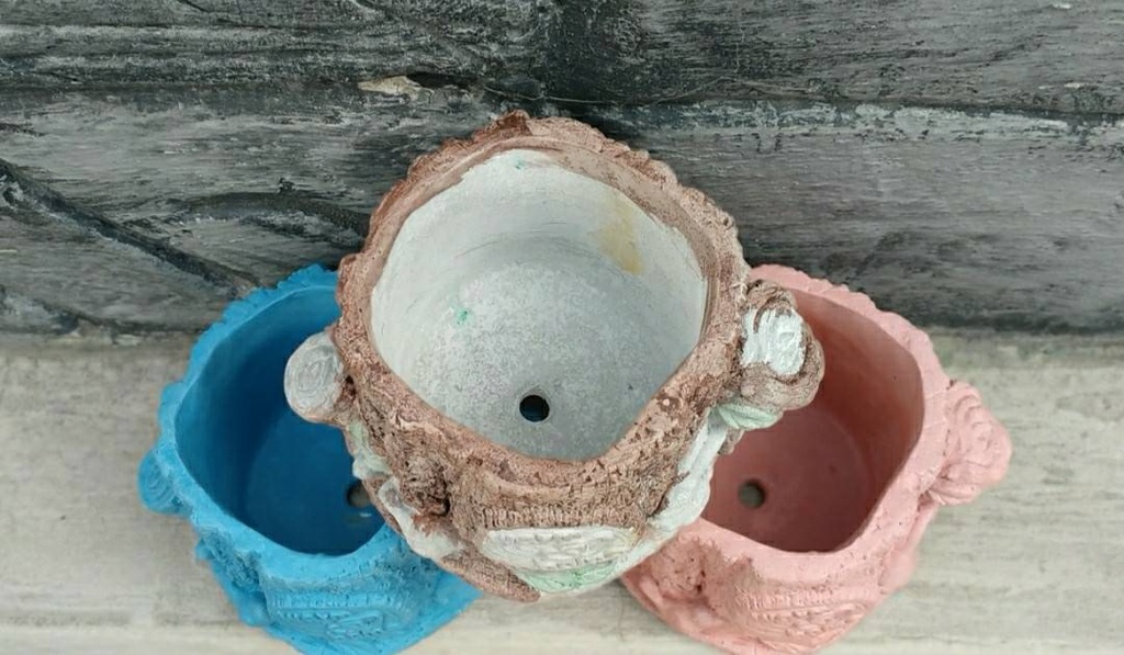 Warm House Planter BROWN IMG # 1