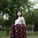 Embroidered Phulkari Shawl 