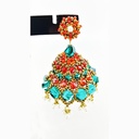 Handmade Beaded Jhumkis