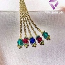 Tricoloured crystal bracelet IMG # 1