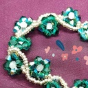 Flower Swarovski Bracelet🌺🌺 IMG # 1