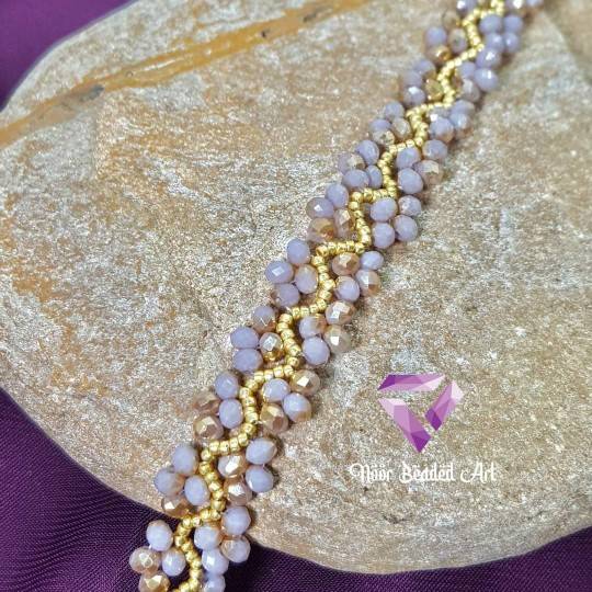 Stylish wavy bracelet IMG # 2