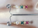 Swarovski earrings IMG # 1