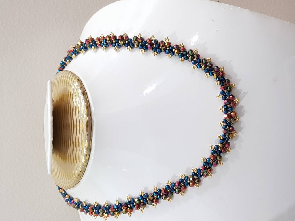 Double toned beaded Set IMG # 2