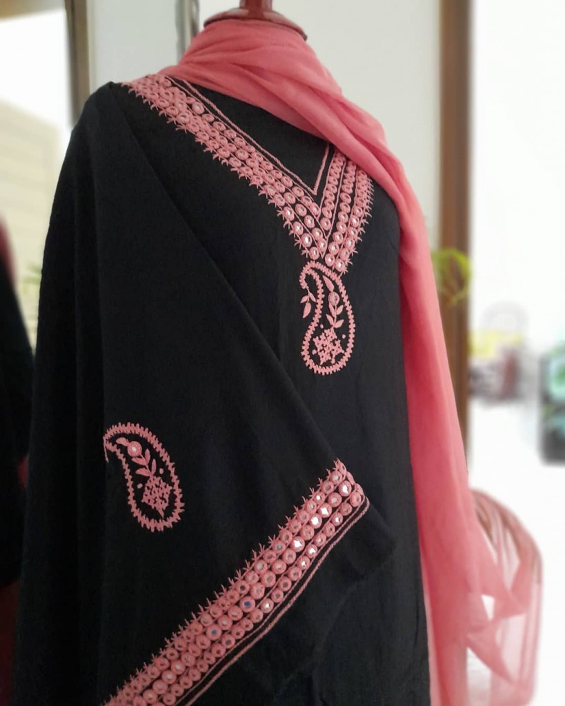 3 piece Hand embroidered Marina Suit IMG # 1