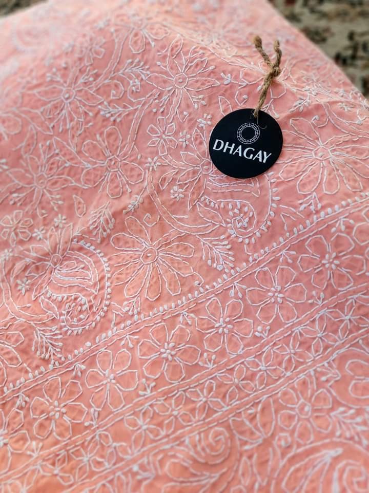 Chikankari Lawn Shirt IMG # 1