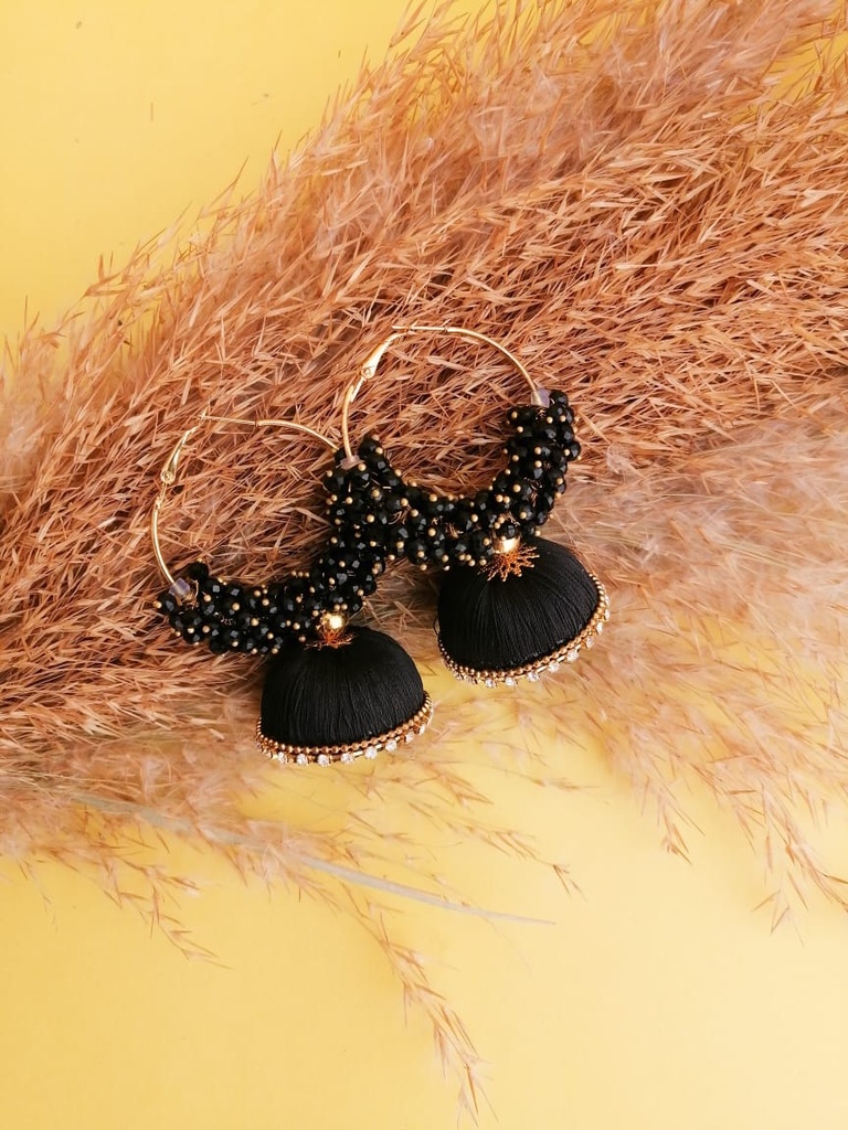 Silk Thread Jhumka