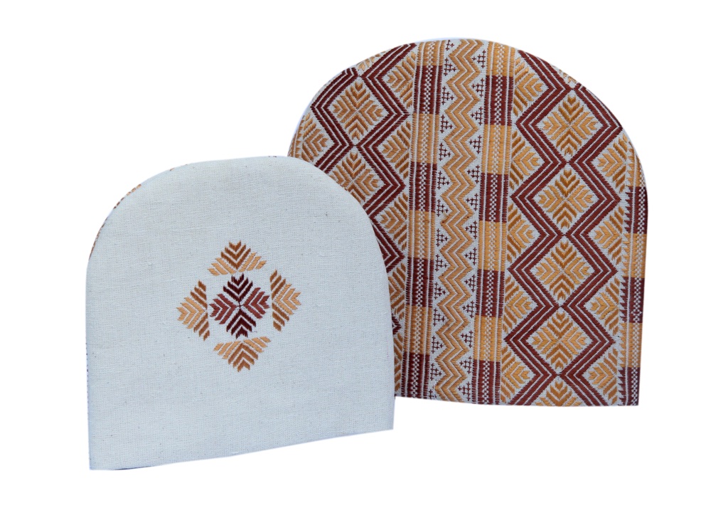Phulkari Tea Cozy Set IMG # 8703