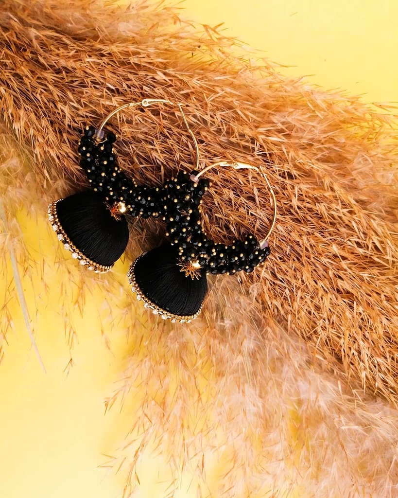 Silk Thread Jhumka