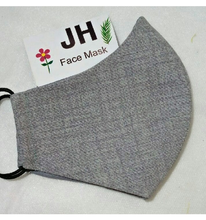 Grey Printed Mask