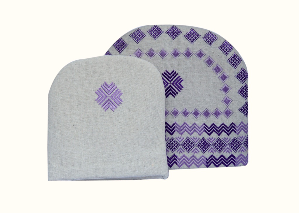 Phulkari Tea Cozy Set IMG # 8723