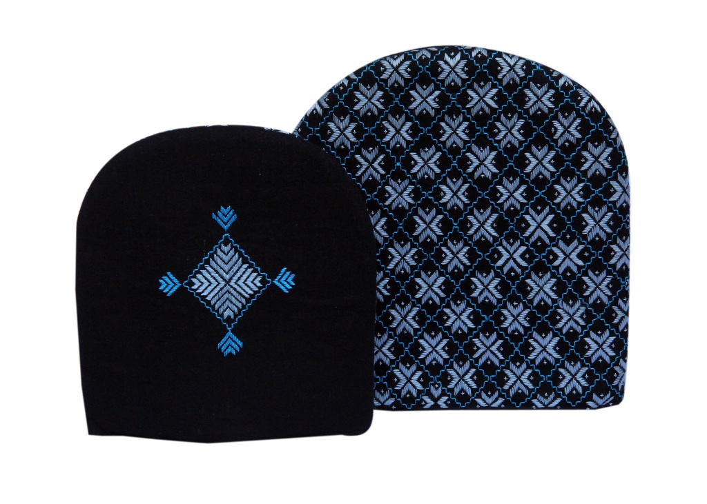 Phulkari Tea Cozy Set IMG # 8724