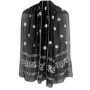 Hand Embroidered Cotton Scarf IMG # 1