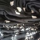 Hand Embroidered Cotton Scarf IMG # 1