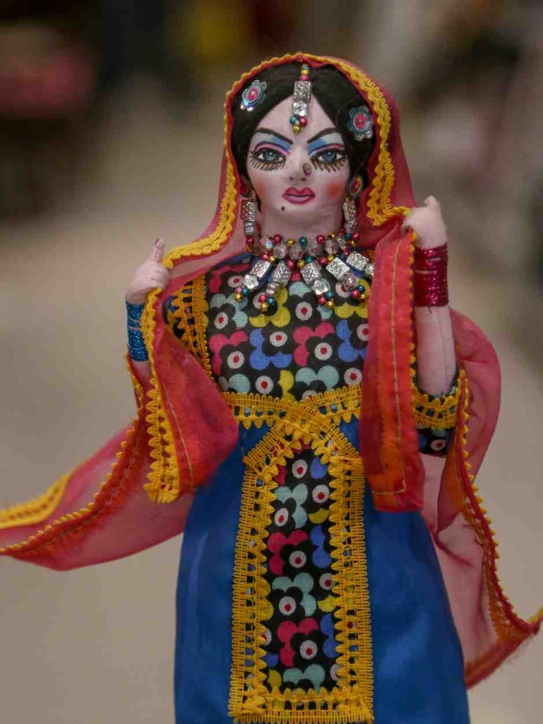 Punjabi cultural dolls handmade