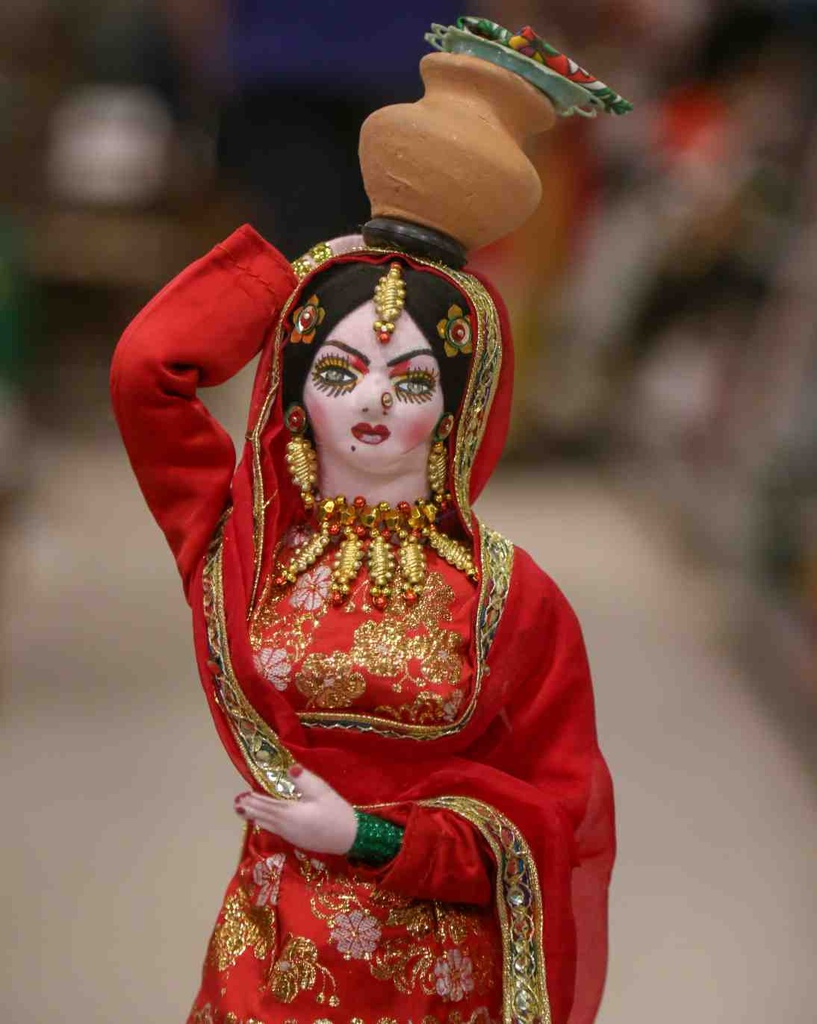 Punjabi cultural dolls handmade