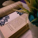 Black and White Line Art Bookmark IMG # 1