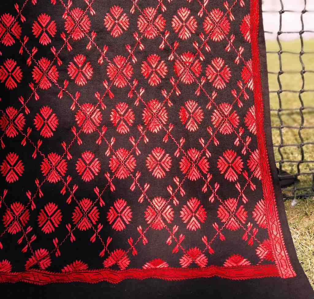 Embroidered Phulkari Shawl       - Duplicate - Duplicate IMG # 1