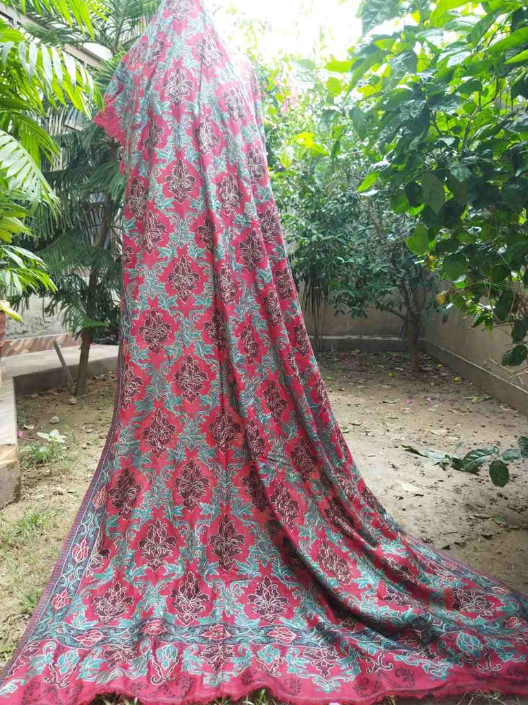 Woollen Jaaldar Pashmina shawl - Duplicate IMG # 1