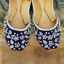 Handcrafted Tilla Work Khussa - Duplicate IMG # 1