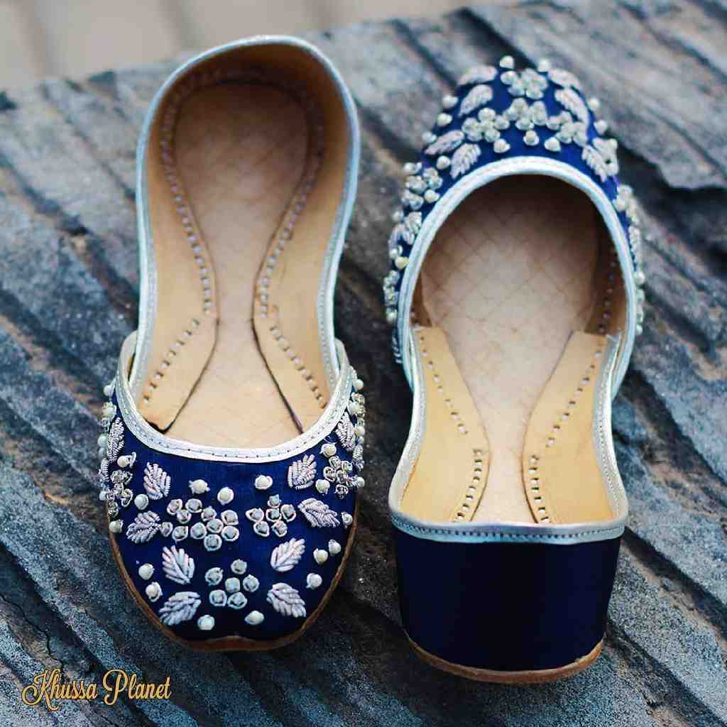 Handcrafted Tilla Work Khussa - Duplicate IMG # 1