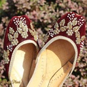 Handcrafted Dabka Work Khussa  - Duplicate IMG # 1