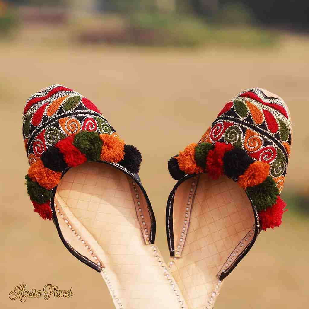 Handcrafted Cutwork Khussa - Duplicate IMG # 1