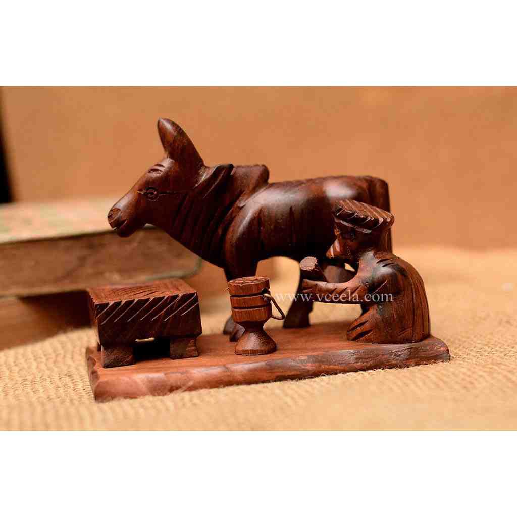 Cultural Wooden Bull Set - Duplicate IMG # 1