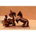 Cultural Wooden Bull Set - Duplicate IMG # 1