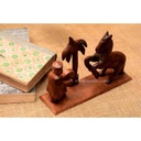 Cultural Wooden Bull Set - Duplicate IMG # 1