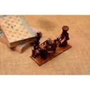 Cultural Wooden Bull in Fields IMG # 2