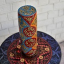 Hand Painted Camel Skin Lamp