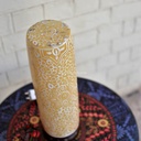 Hand Painted Camel Skin Lamp