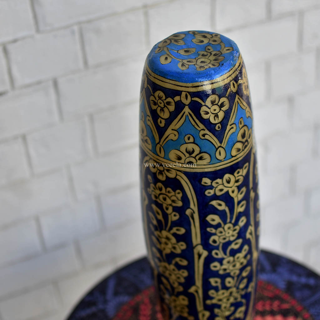 Hand Painted Camel Skin Lamp