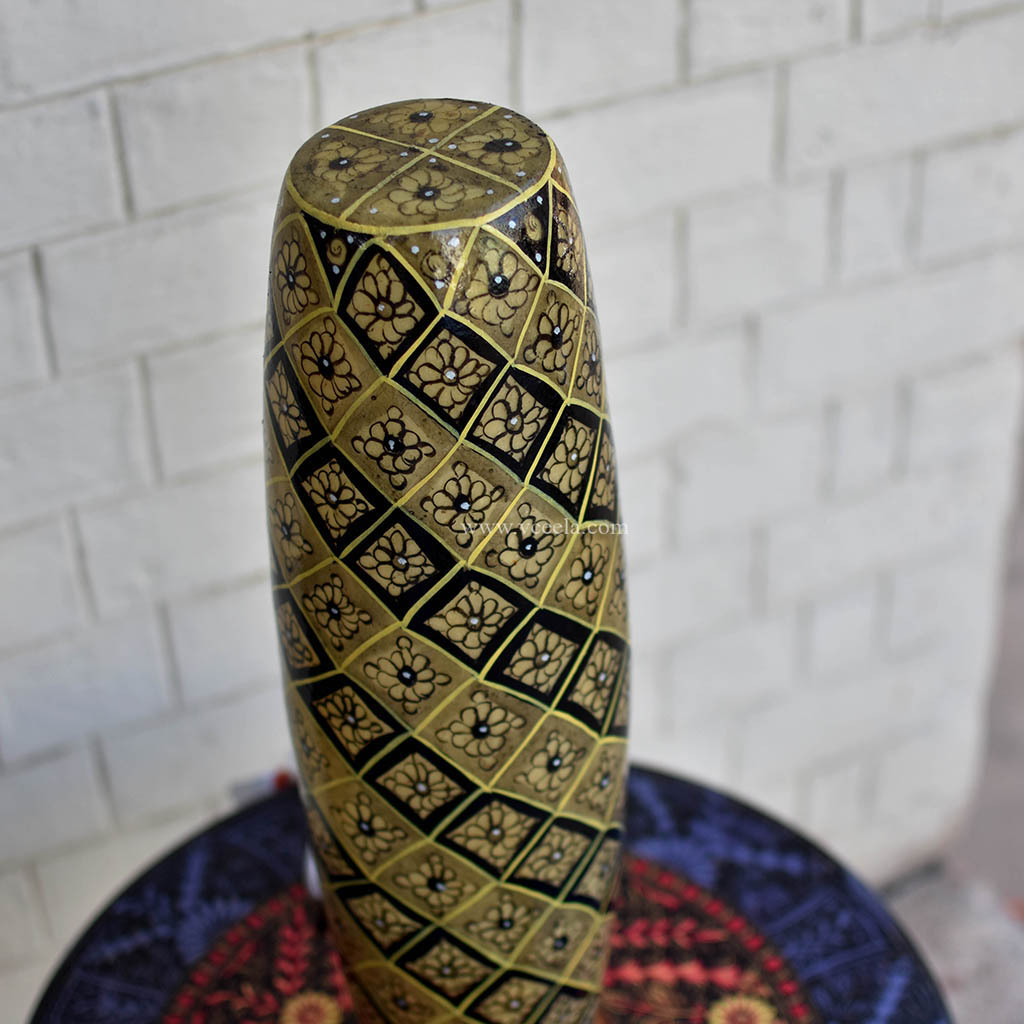 Hand Painted Camel Skin Lamp