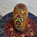 Hand Painted Camel Skin Lamp