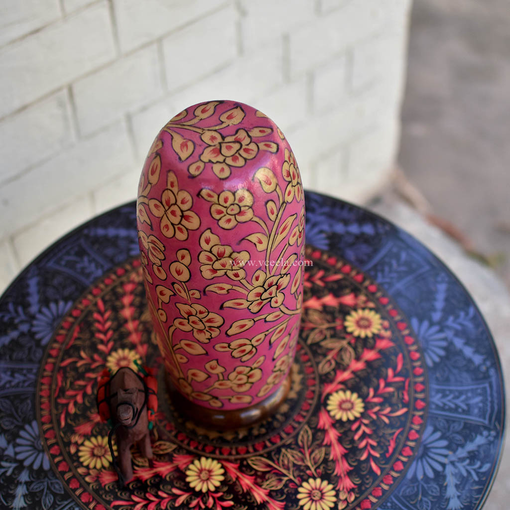 Hand Painted Camel Skin Lamp