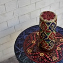 Hand Painted Camel Skin Lamp