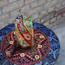 Hand Painted Camel Skin Lamp