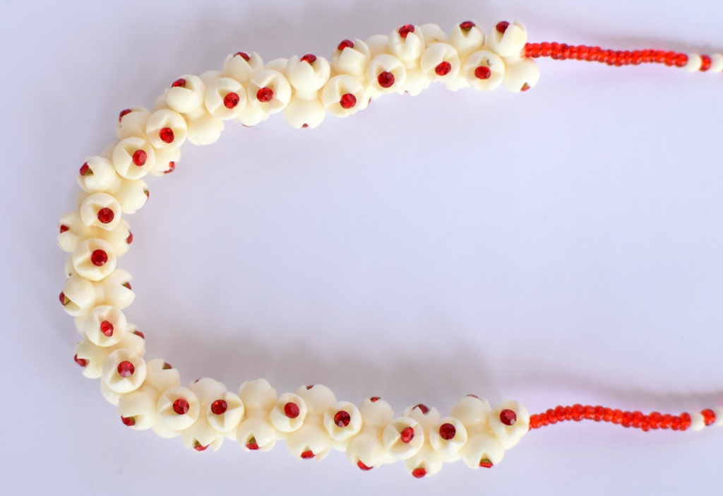 Camel Bone Beads Necklace IMG # 9885