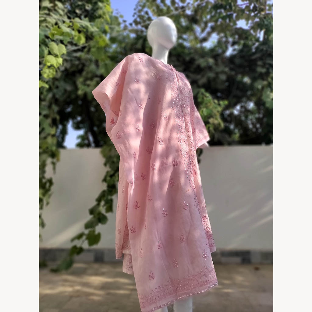 2pc frock dupatta set