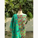2pc unstitched kameez dupatta