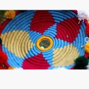 Hand woven basket for bread with Changairi work - Duplicate IMG # 2