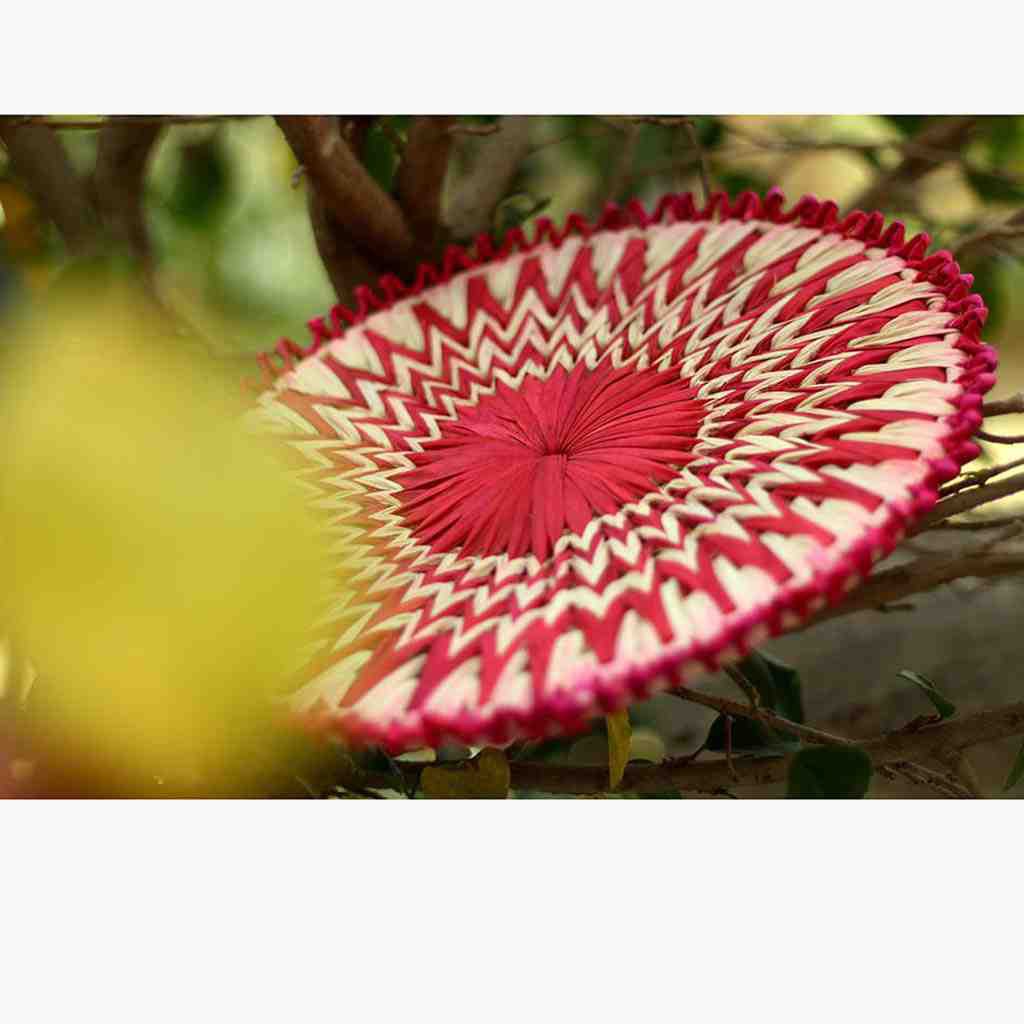 Hand woven basket for bread  IMG # 1
