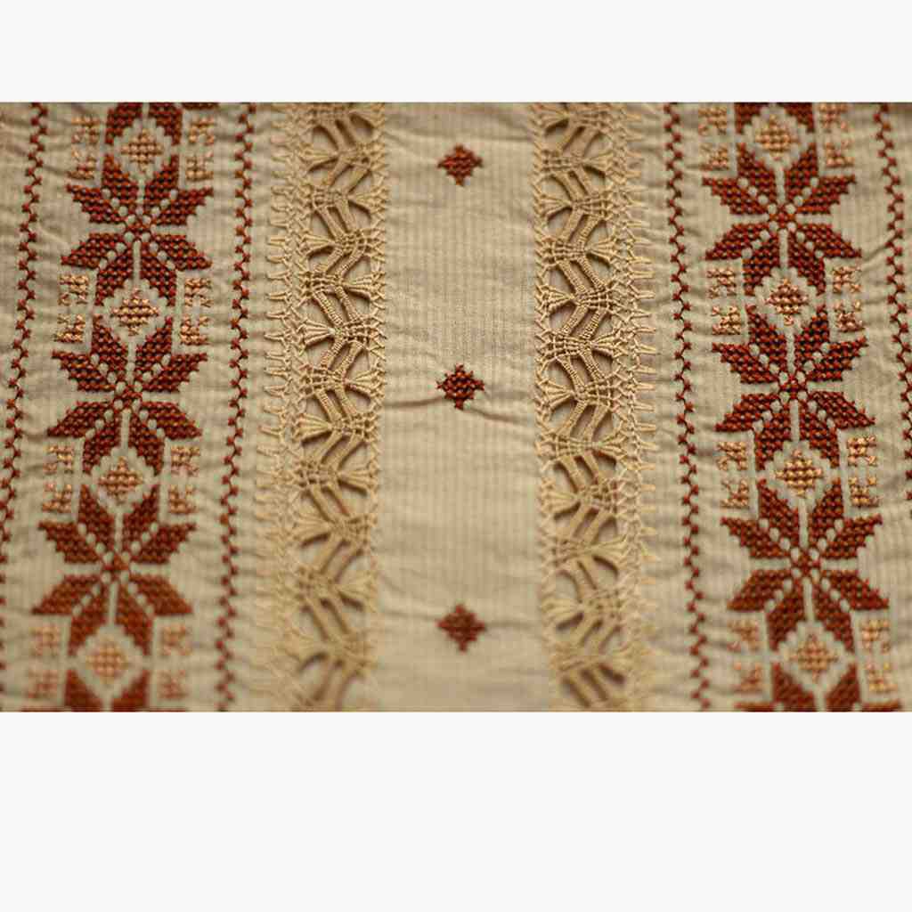 Khaddar Two piece Suit Banarsi Work - Duplicate IMG # 1